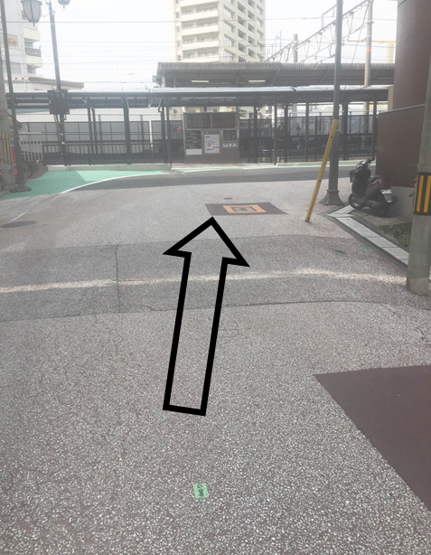 少し直進